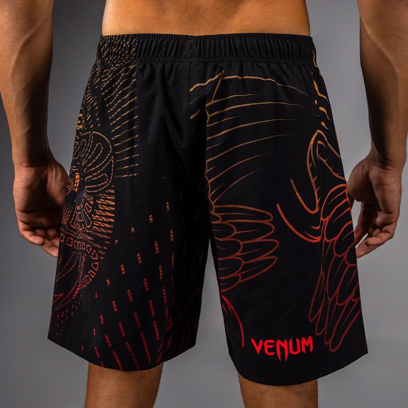 Мъжки шорти за тренировка Venum Quetzal Fury black/fury red/tangerine 5