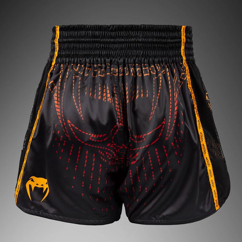 Мъжки шорти за тренировка Venum Quetzal Fury Muay Thai black/fury red/tangerine 2