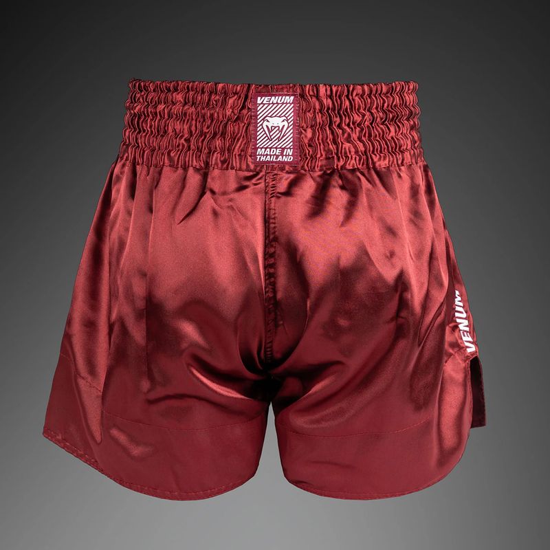 Мъжки шорти за тренировка Venum Classic Evo Muay Thai burgundy 2