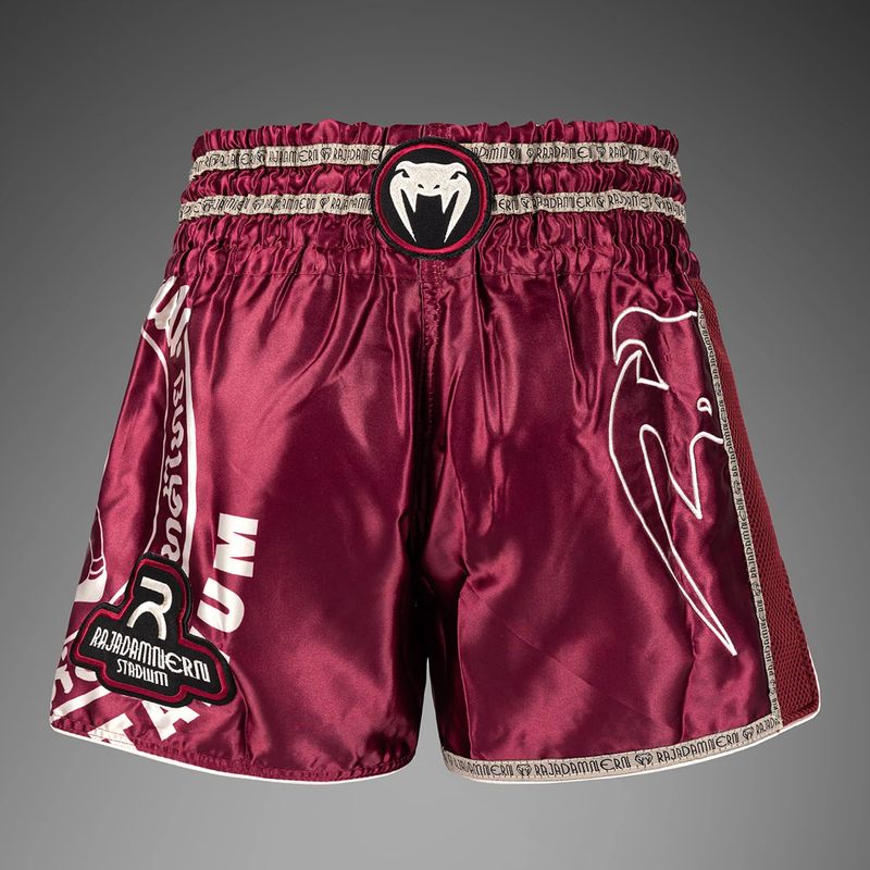Мъжки шорти за тренировка Venum x Rajadamnern Muay Thai burgundy 2