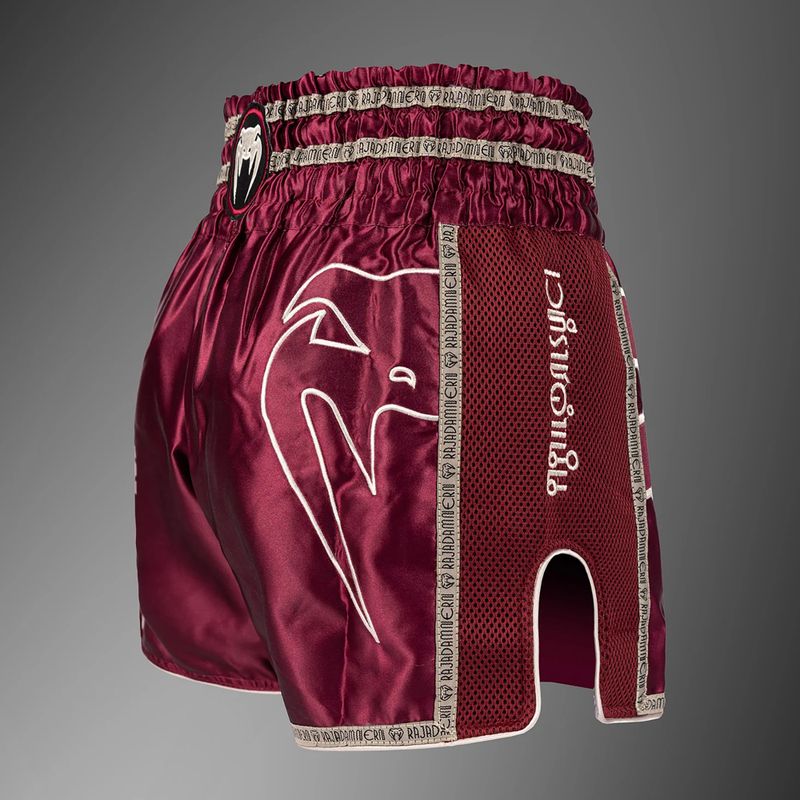Мъжки шорти за тренировка Venum x Rajadamnern Muay Thai burgundy 4