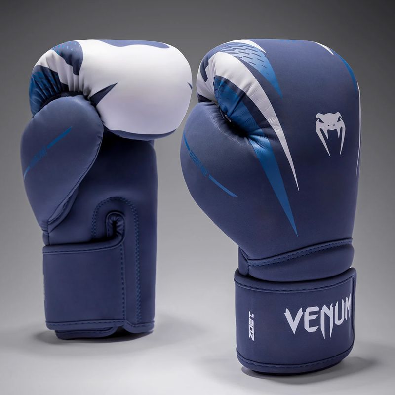 Боксови ръкавици Venum Hurricane Boxing midnight blue/white 2