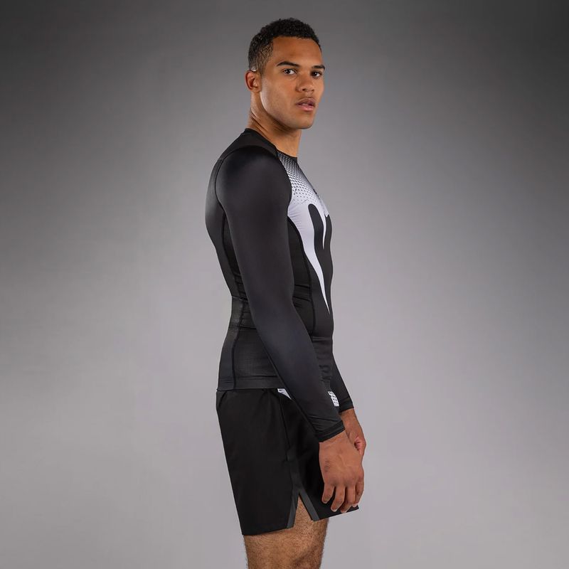 Мъжки рашгард с дълъг ръкав Venum No Gi Rashguards Rashguard black/white 4