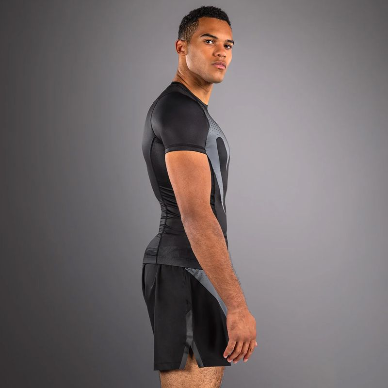 Мъжки рашгард Venum No Gi Rashguards black/silver grey 4