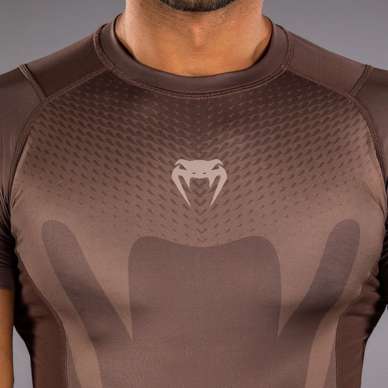 Мъжки рашгард Venum No Gi Rashguards chocolate brown 5
