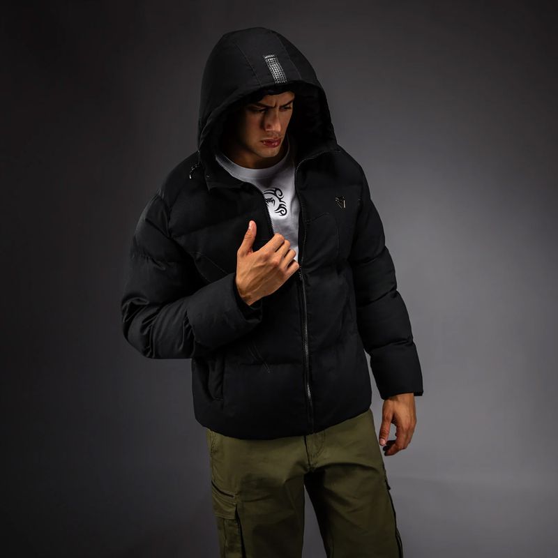 Мъжко ватирано яке Venum Attack Urban Gi Down black 4