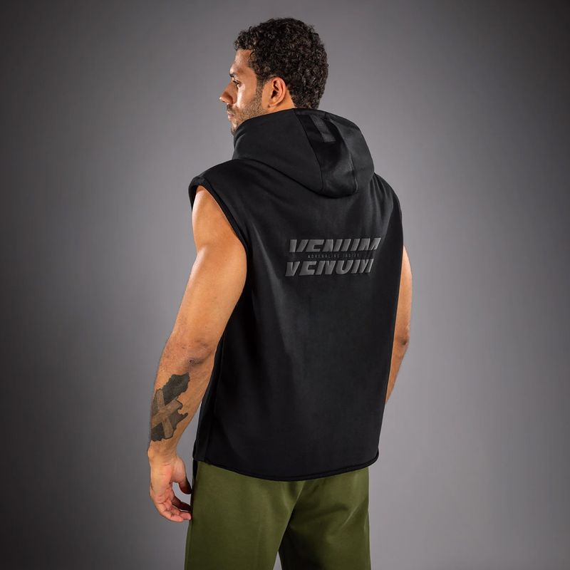 Мъжки суитшърт Venum Divide Sleeveless Hoodie black 3
