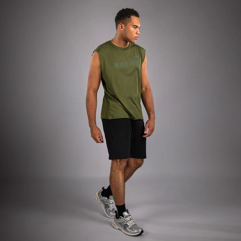 Мъжка тениска Venum Boxing VT Sleeveless military green 2