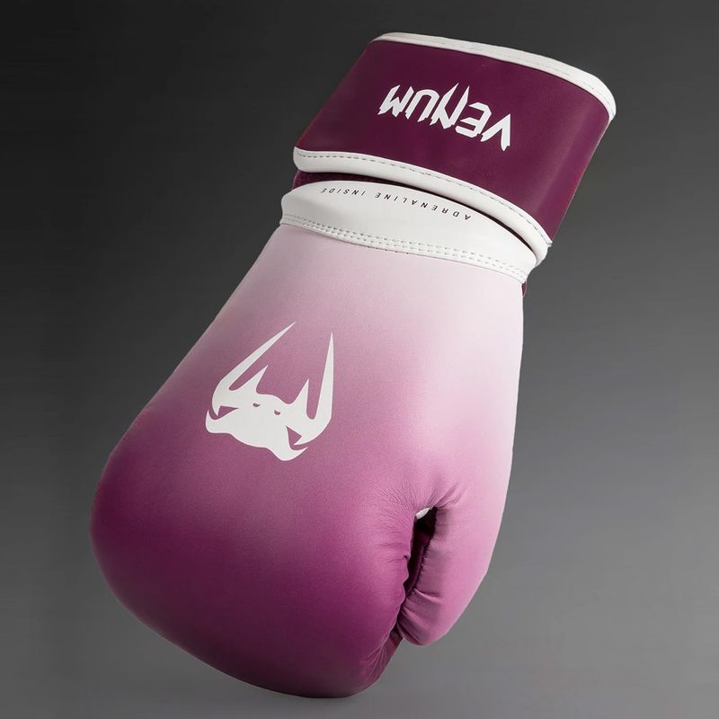 Дамски боксови ръкавици Venum Iris Boxing plum/white 4