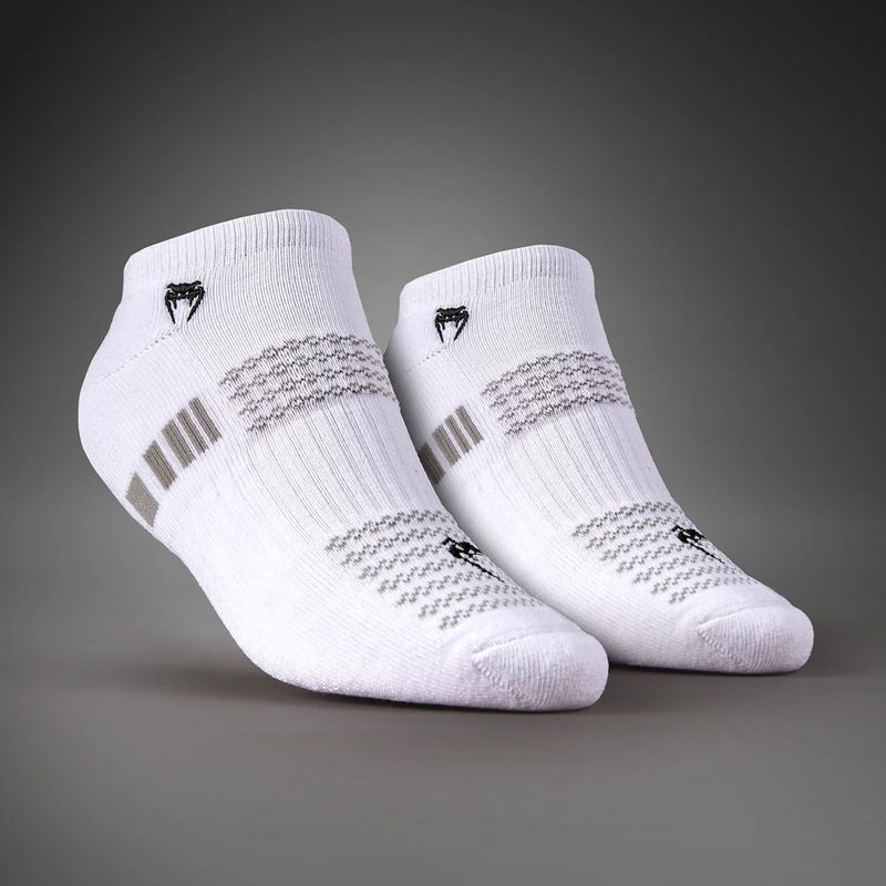 Чорапи Venum Vector No-Show 3 чифта white/grey 2