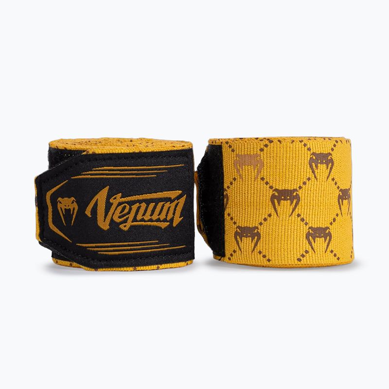 Боксови бандажи Venum Monogram Hand Wraps Advanced 250 cm brown