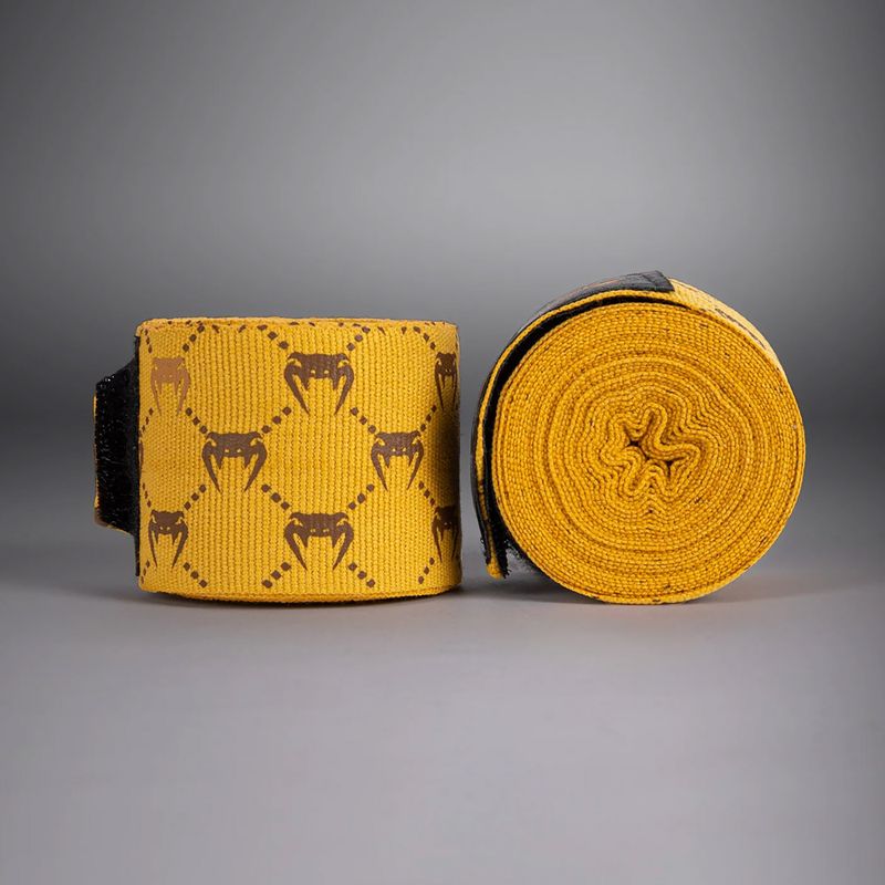 Боксови бандажи Venum Monogram Hand Wraps Advanced 250 cm brown 2