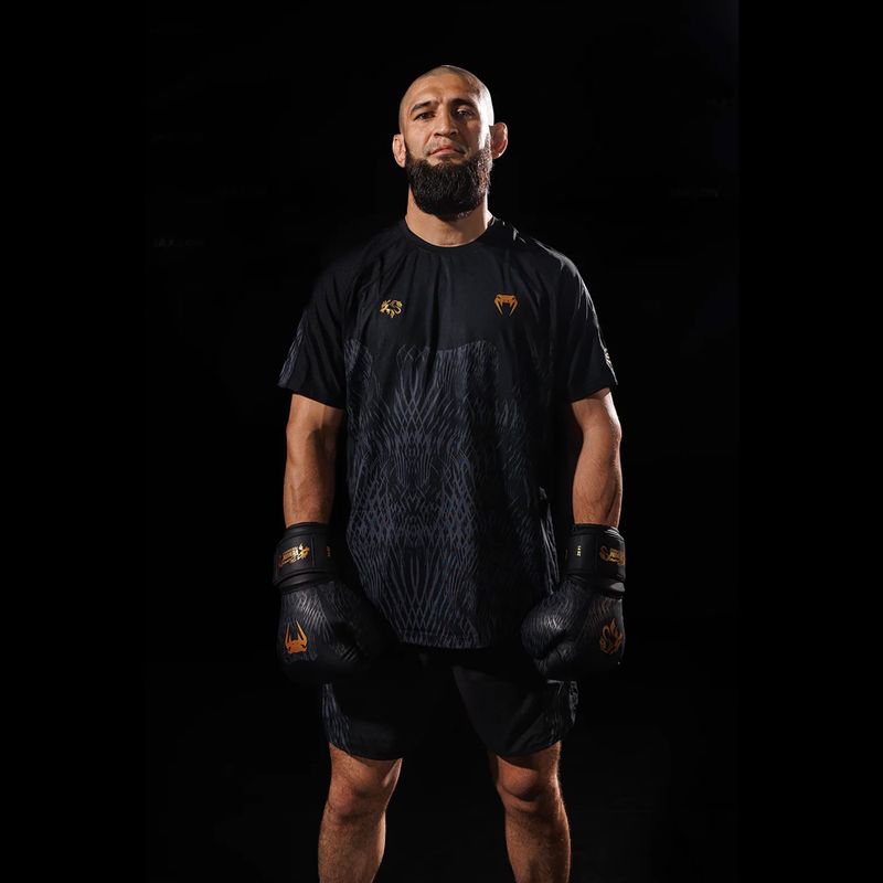 Мъжка тениска Venum x Chimaev Dry Tech black/grey 9