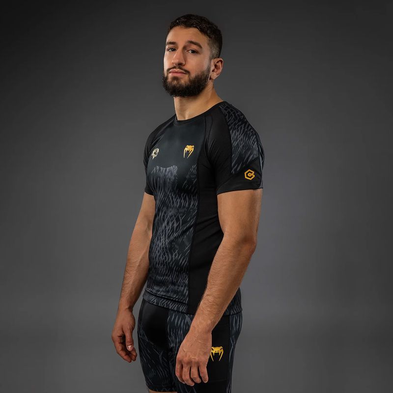 Мъжки рашгард Venum x Chimaev Rashguards black/grey 4