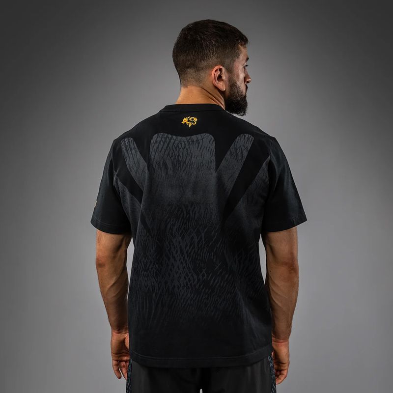 Мъжка тениска Venum x Chimaev black/grey 2