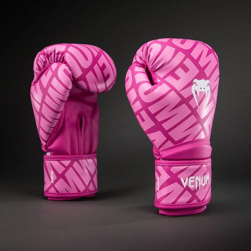 Боксьорски ръкавици Venum Contender 1.5 XT 3D Boxing candy pink/white 2