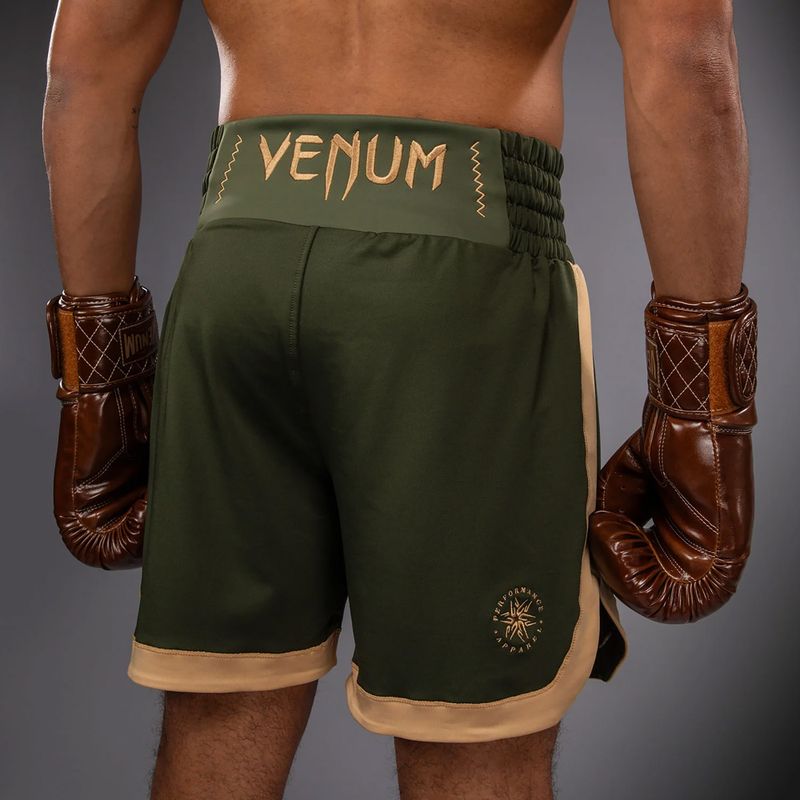 Мъжки шорти за тренировка Venum Classic Boxing military green/sand 6