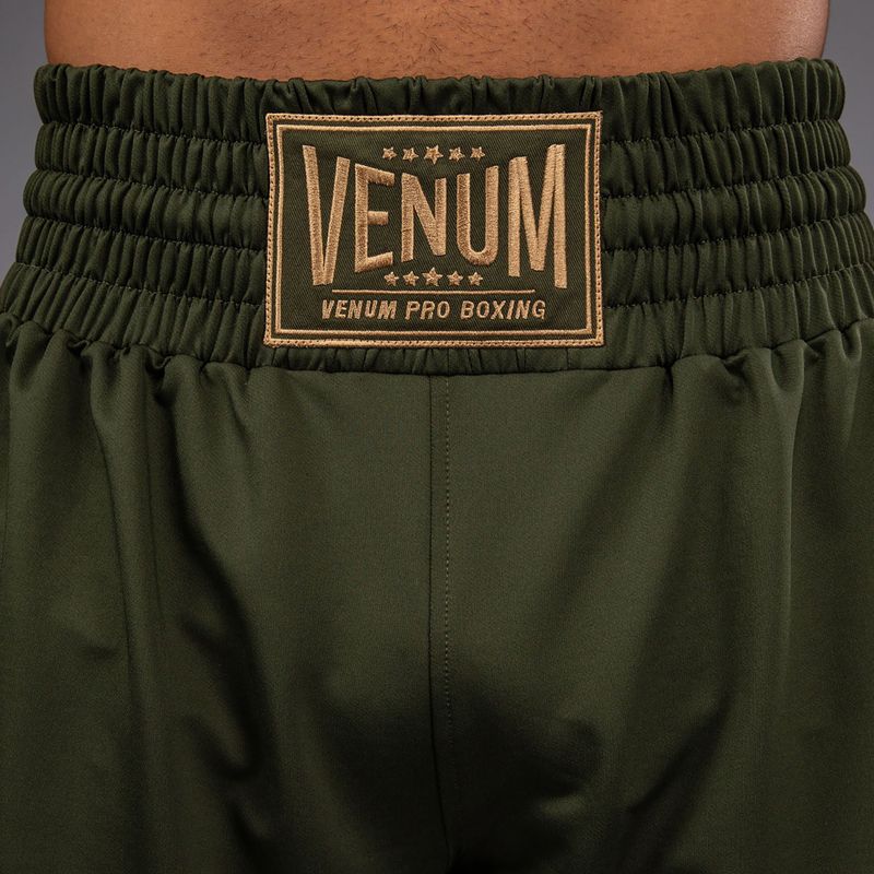 Мъжки шорти за тренировка Venum Classic Boxing military green/sand 8