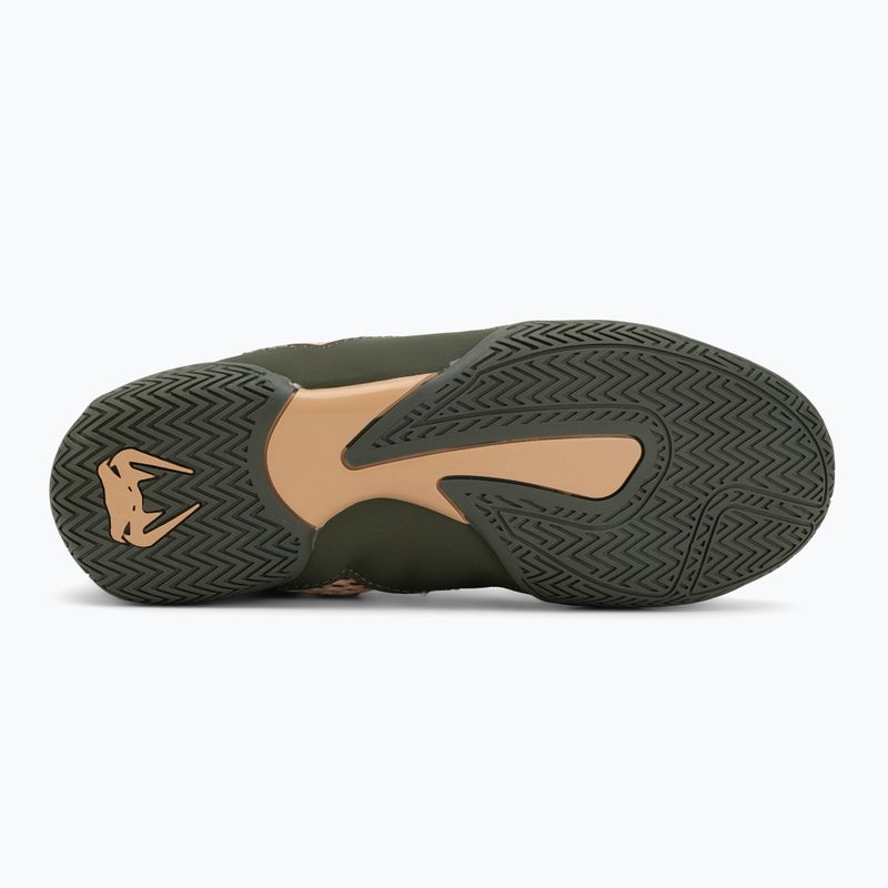Мъжки боксови обувки Venum Contender Boxing military green/sand 4