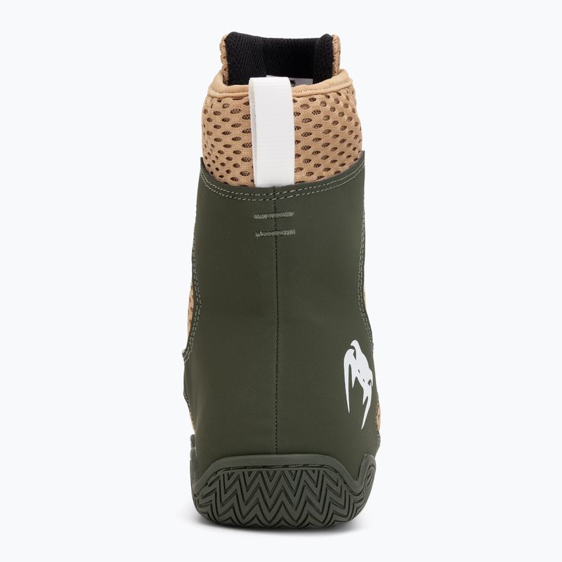 Мъжки боксови обувки Venum Contender Boxing military green/sand 6