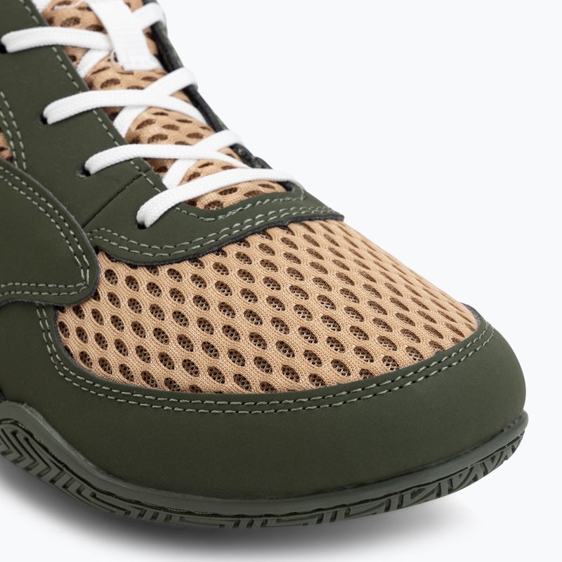 Мъжки боксови обувки Venum Contender Boxing military green/sand 7