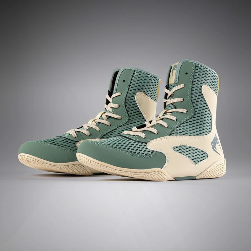 Мъжки боксови обувки Venum Contender Boxing aqua green/ivory 8