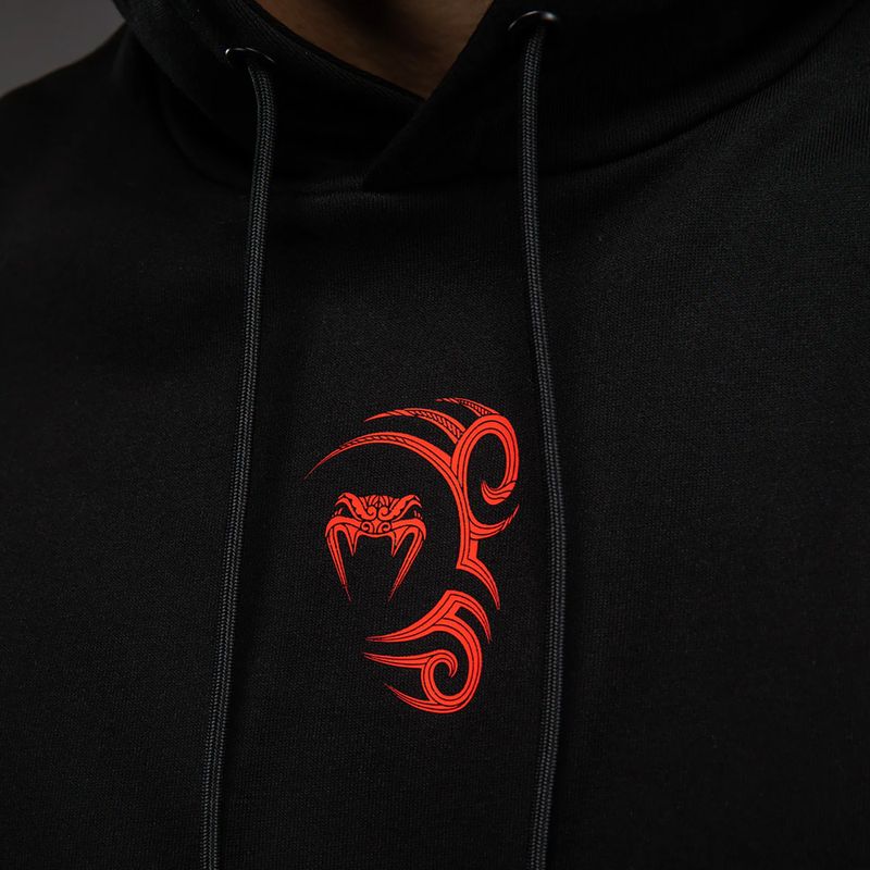 Мъжки суитшърт Venum x Mike Tyson Tiger Sleeveless Hoodie deep black/intense red 5