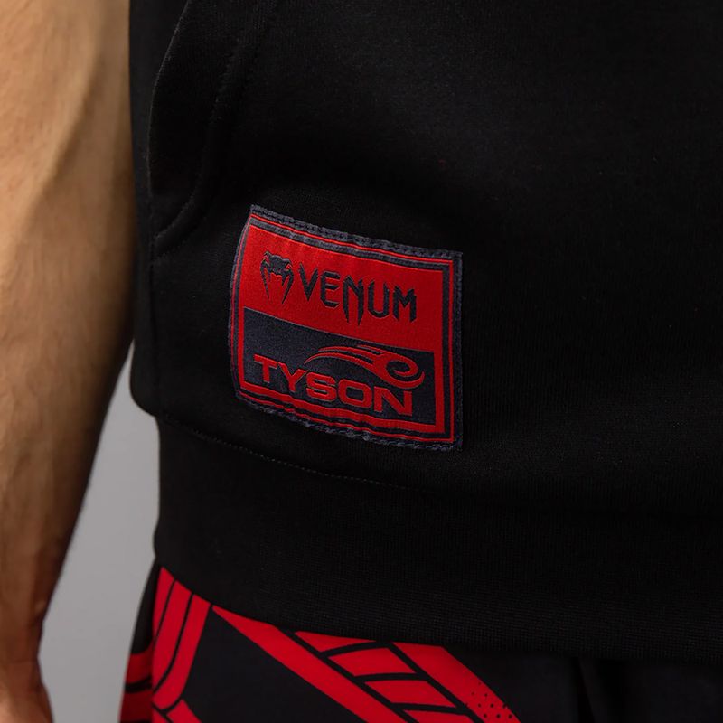 Мъжки суитшърт Venum x Mike Tyson Tiger Sleeveless Hoodie deep black/intense red 6