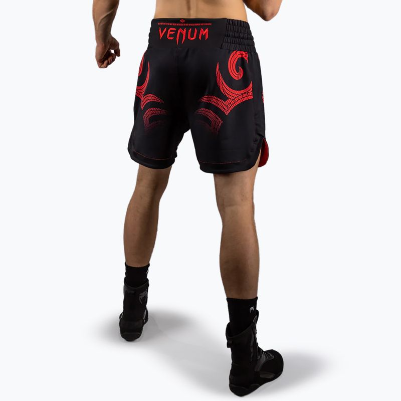 Мъжки шорти за тренировка Venum x Mike Tyson Tiger deep black/intense red 3