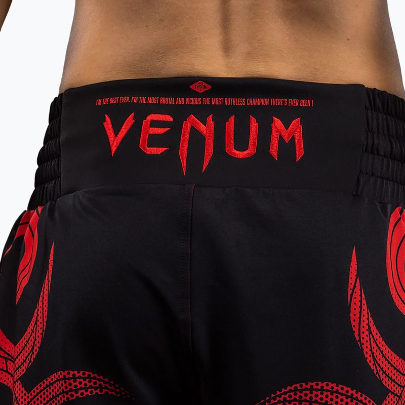 Мъжки шорти за тренировка Venum x Mike Tyson Tiger deep black/intense red 7