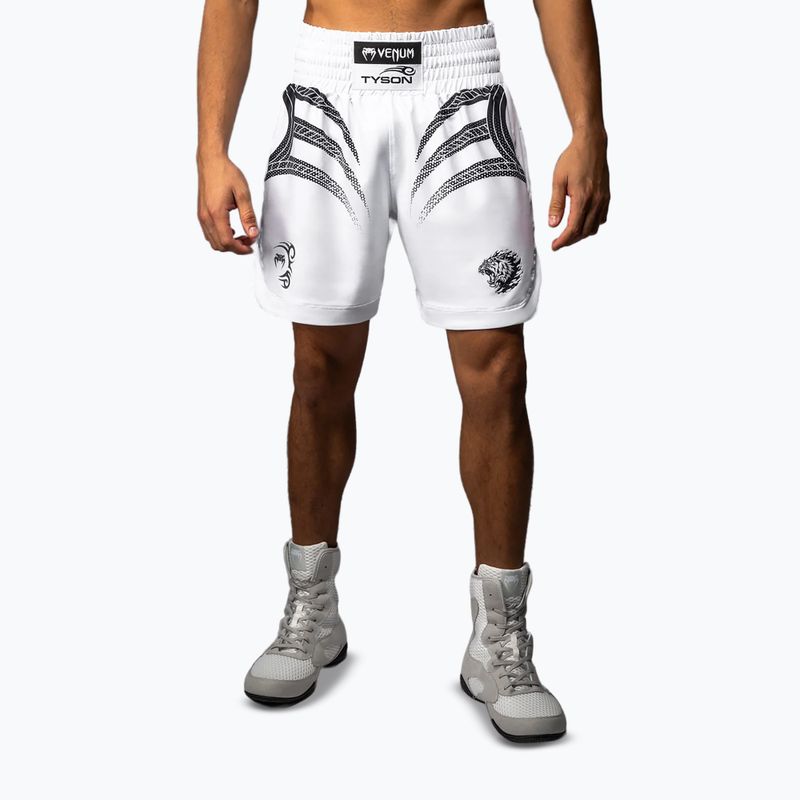 Мъжки шорти за тренировка Venum x Mike Tyson Tiger optical white/deep black