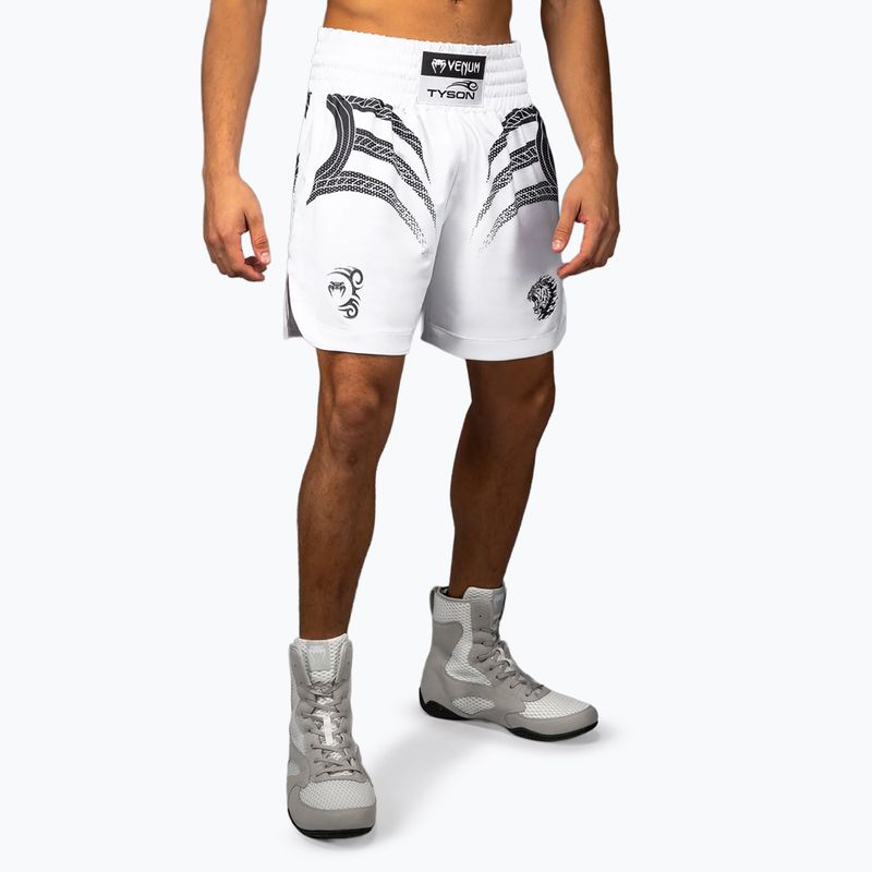 Мъжки шорти за тренировка Venum x Mike Tyson Tiger optical white/deep black 3