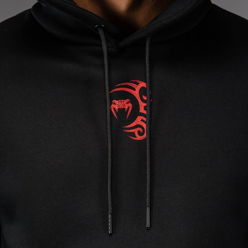Мъжки суитшърт Venum x Mike Tyson Tiger Hoodie deep black/intense red 5