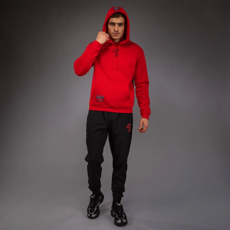 Мъжки суитшърт Venum x Mike Tyson Tiger Hoodie intense red/deep black 2