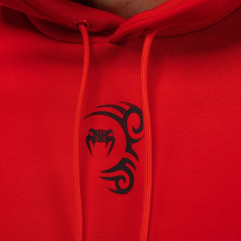 Мъжки суитшърт Venum x Mike Tyson Tiger Hoodie intense red/deep black 6