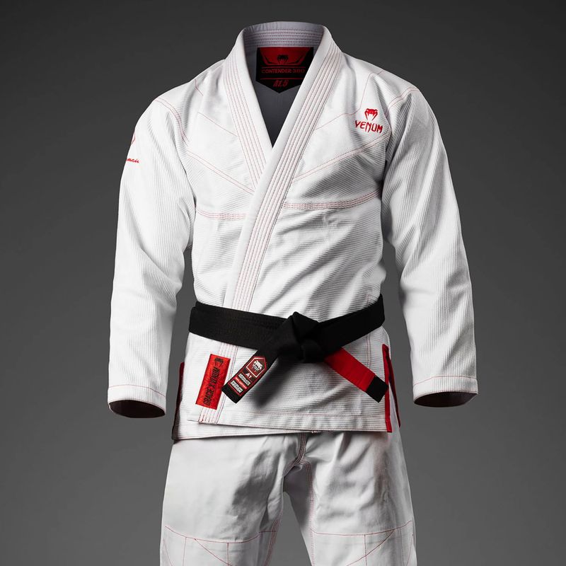 GI за бразилско жиу-жицу Venum Roger Gracie Academy BJJ white/red 3