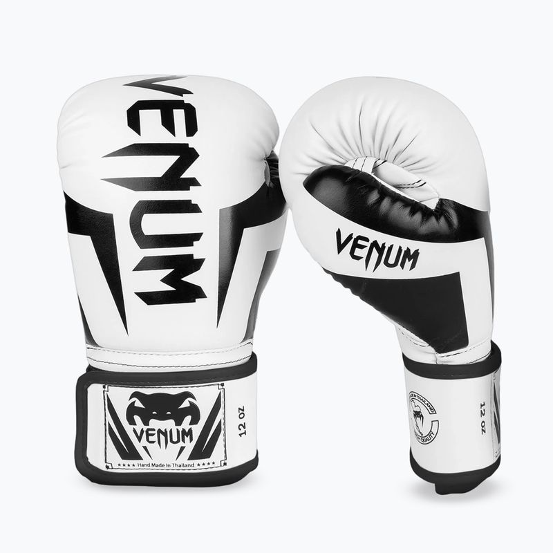 Боксови ръкавици Venum Elite white/black