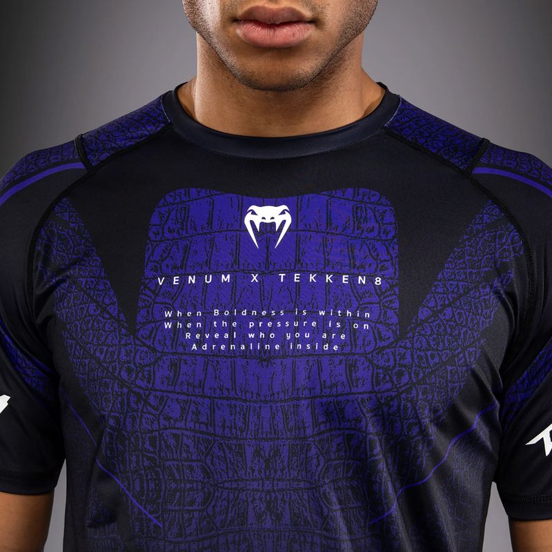Мъжка тренировъчна тениска Venum x TEKKEN 8 Kazuya Dry-Tech black/purple 5