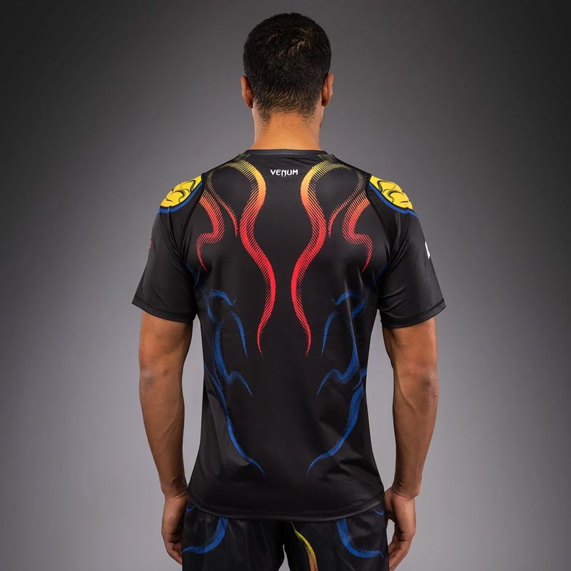 Мъжка тренировъчна тениска Venum x TEKKEN 8 Yoshimitsu Dry-Tech black/orange 3
