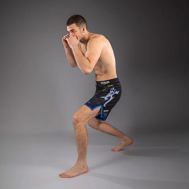 Мъжки тренировъчни шорти Venum x TEKKEN 8 King Fight black/yellow 2