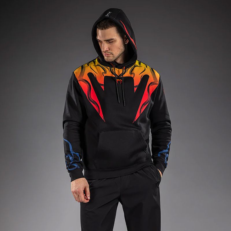 Мъжки суитшърт Venum x TEKKEN 8 Yoshimitsu Pullover Hoodie black/orange 3