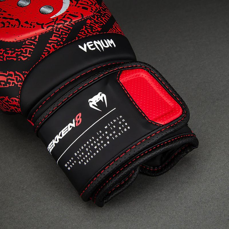 Боксови ръкавици Venum x TEKKEN 8 Kazuya Boxing red/black 4