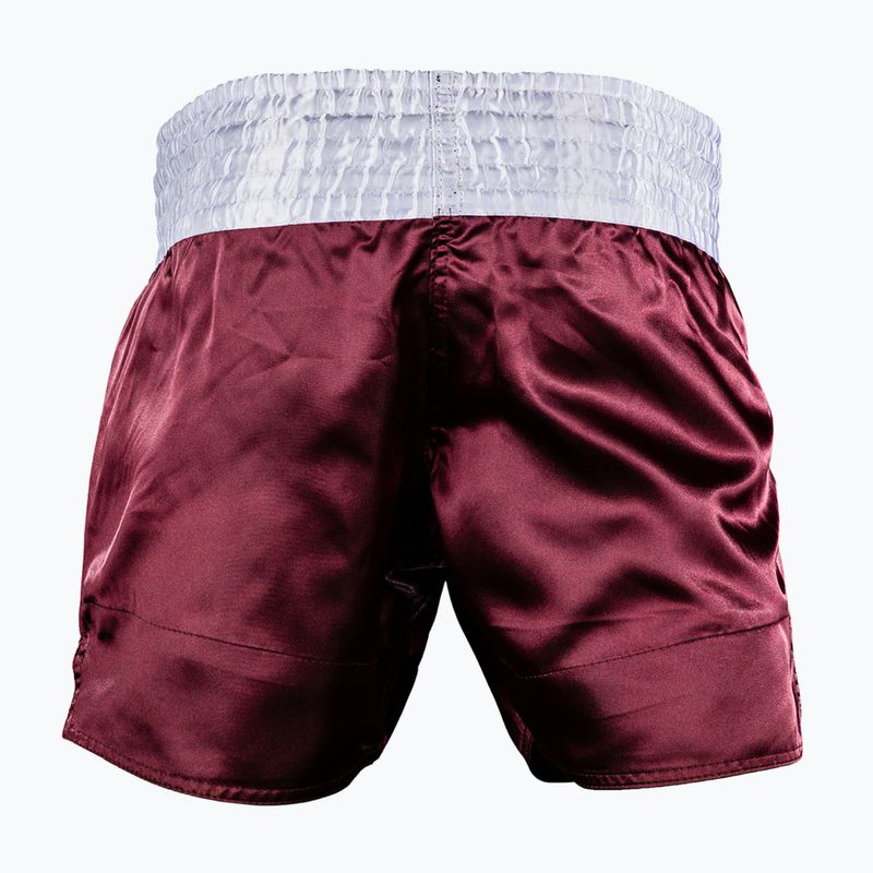 Мъжки тренировъчни шорти Venum Classic Muay Thai burgundy 2