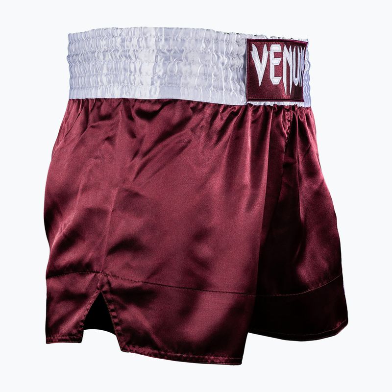Мъжки тренировъчни шорти Venum Classic Muay Thai burgundy 3