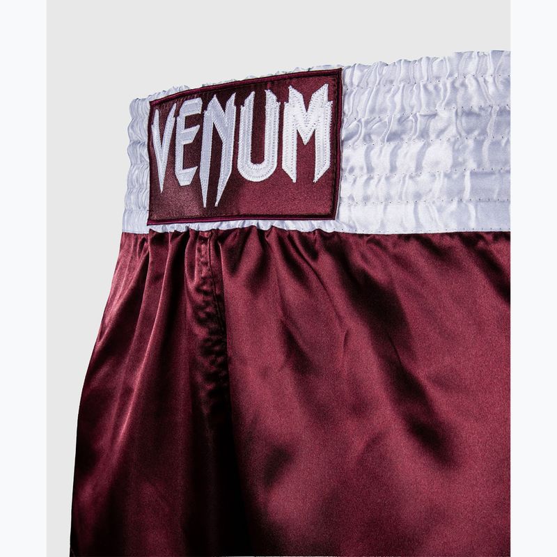 Мъжки тренировъчни шорти Venum Classic Muay Thai burgundy 5