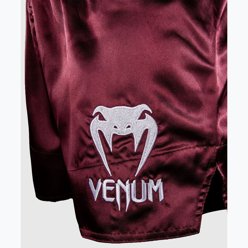 Мъжки тренировъчни шорти Venum Classic Muay Thai burgundy 6