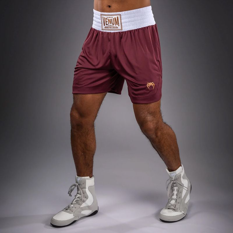 Мъжки шорти за тренировка Venum Classic Boxing burgundy 4