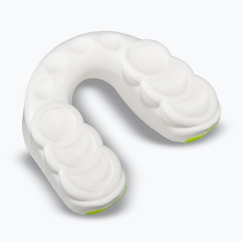 Единичен протектор за уста Venum Challenger white/yellow 4