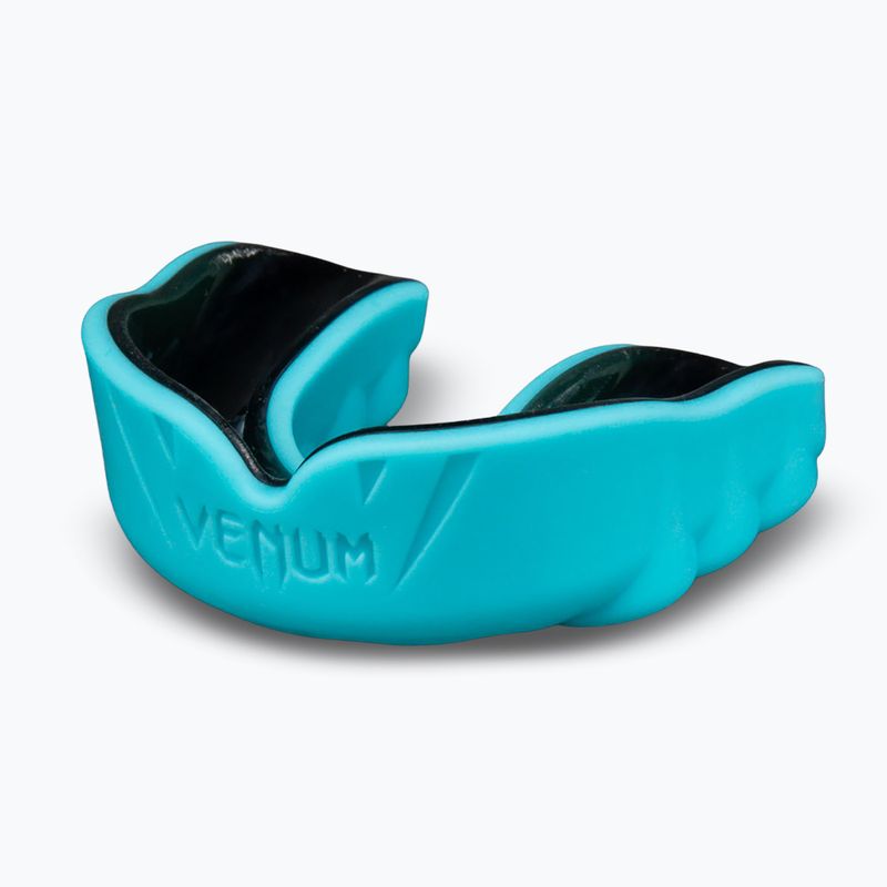 Единичен протектор за уста Venum Challenger turquoise/black 3