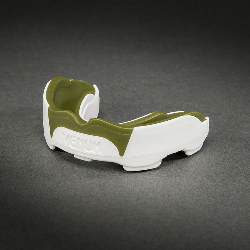 Протектор за челюст Venum Predator Mouthguard white/khaki 2
